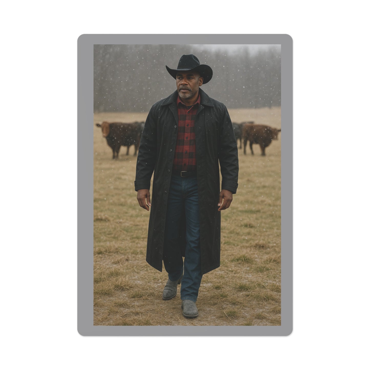 Custom Poker Card Deck, Unique Playing Cards for Game Nights, Cowboy Theme, Gifts for Gamers, Fun Family Activity